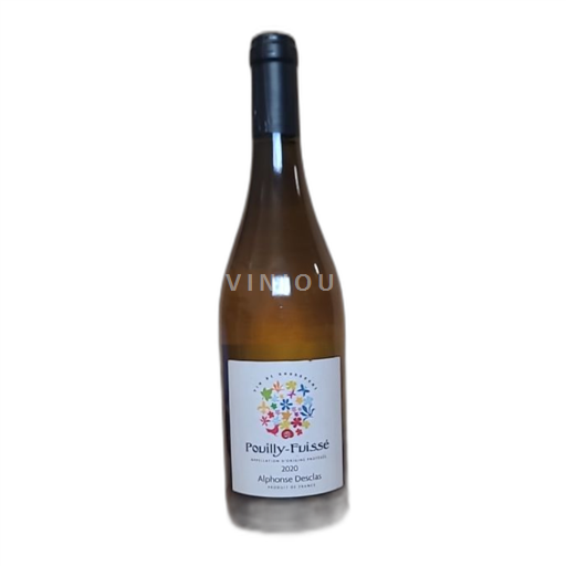 Vin Blanc sec Alphonse Desclas 2020 France Bourgogne Pouilly-fuissé AOC Grand Cru