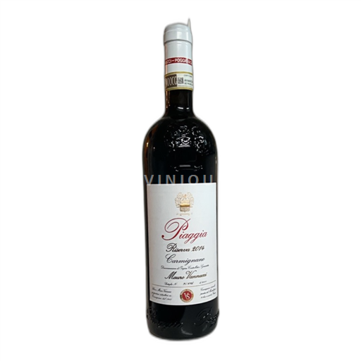 Tuscan Wines Carmignano Piaggia Riserva 2018