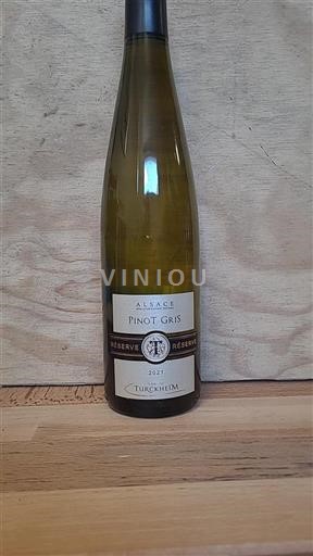 Alsace Pinot grigio Cave De Turckheim Réserve 2021