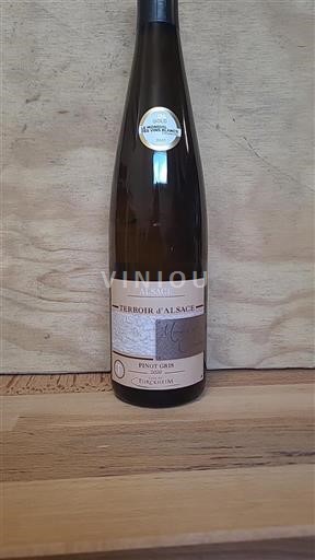 Alsace Pinot grigio Cave De Turckheim Terroir d'Alsace 2020