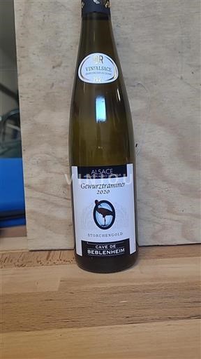 Elzas Gewurztraminer Cave De Beblenheim Storchengold 2020