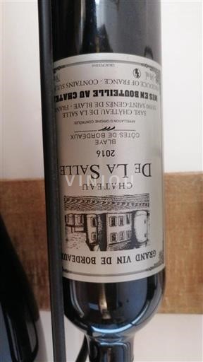 Burdeos Blaye-Côtes de Burdeos Château Lassalle 2016