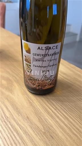 Alsace Gewurztraminer Domaine Jacques Maetz Vieilles Vignes 2009
