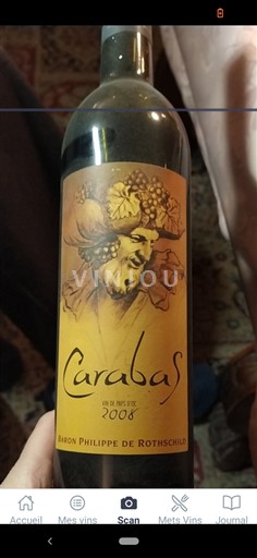 Languedoc Ikke specificeret Baron Philippe De Rothschild Carabas 2008