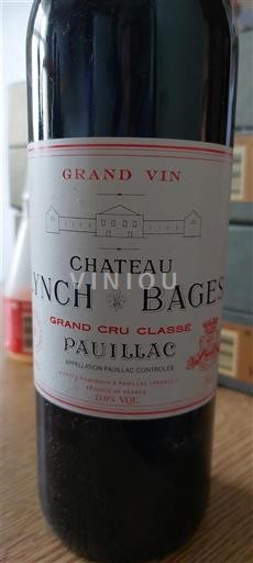 Burdeos Pauillac Grand Cru Lynchbages 1996