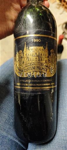 Bordeaux Margaux Grand Cru Château Palmer 1990