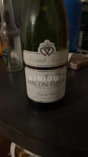 Borgonha Mâcon e mâcon-villages Arnaud Aucoeur Terre de Fuissé 2018