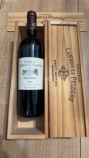 Bordéus Haut-Médoc Château Cambon La Pelouse 2004