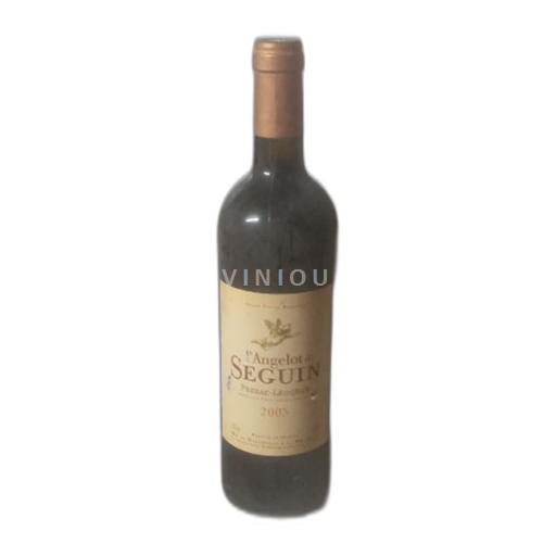 Bordeaux Pessac-Léognan Château Seguin L'Angelot 2005