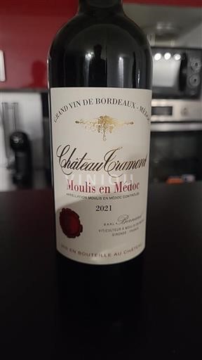 Bordeaux Moulis-en-Médoc Grand Cru Château Cramond 2021