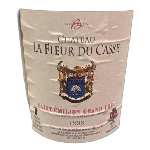 Bordeaux Saint-Émilion Grand Cru Chateau La Fleur Du Casse 1993