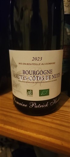Burgund Ikke spesifisert Grand Cru Domaine Patrick Hudelot 2023