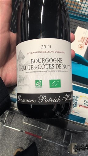 Borgogna Non specificato Grand Cru Domaine Patrick Hudelot 2023