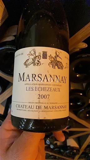 Bourgondië Marsannay Château Marsannay Les Échezeaux 2007
