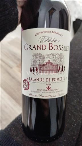 Bordeaux Lalande-de-pomerol Château Grand Bossuet Non Millésimé