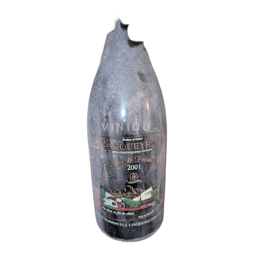 Rhône Valley Vacqueyras Cuvée Du Président 2001