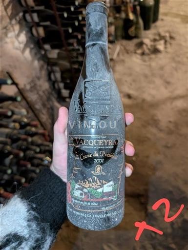 Rhône Valley Vacqueyras Cuvée Du Président 2001