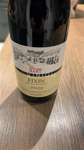 Bourgogne Fixin Domaine Bart 2023
