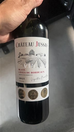 Bordeaux Blaye-côtes-de-bordeaux Château Jussas 2021