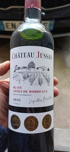 Bordeaux Blaye-côtes-de-bordeaux Château Jussas 2021