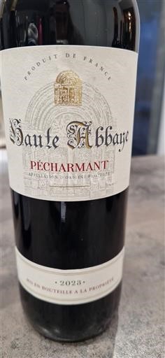 Sydvestfrankrig Pécharmant Haute Abbaye 2023