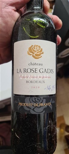 Bordeaux La Rose Gadis 2020