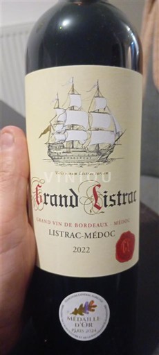 Bordeaux Listrac-Médoc Grand Listrac 2022