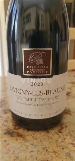 Borgoña Savigny-lès-Beaune Premier Cru Domaine Alexandre Parigot Les Peuillets 2020