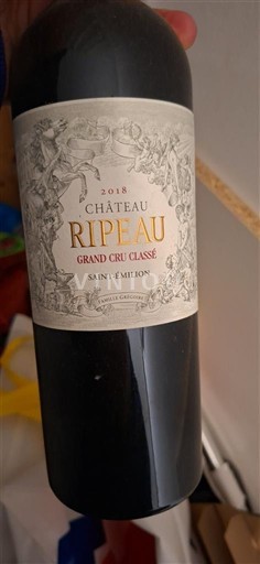 Burdeos Saint-Émilion Grand Cru Ripeau 2018