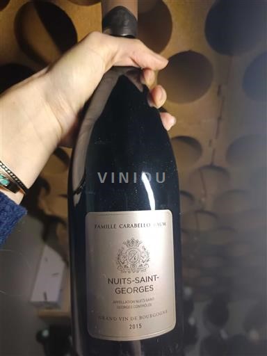 Burgundi Nuits-Sainte-Georges Famille Carabellobaum 2015