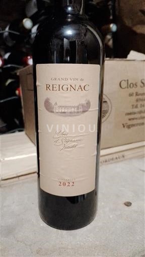 Bordeaux Bordeaux Supérieur Grand Vin De Reignac 2022