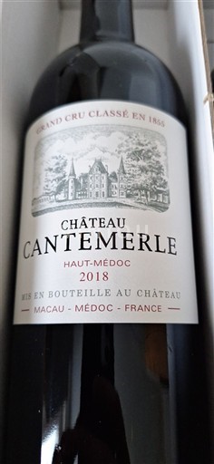 Бордо Го-Медок Grand Cru Château Cantemerle 2018