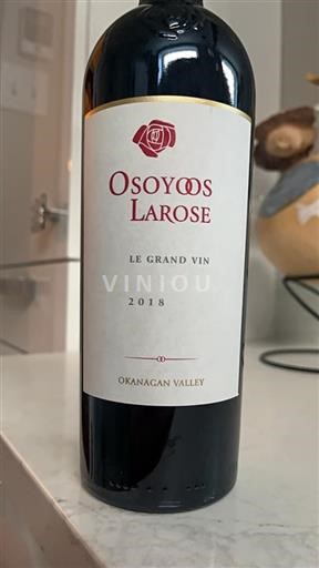 Britisch-Kolumbien Okanagan-Tal Osoyoos Larose Le Grand Vin 2018
