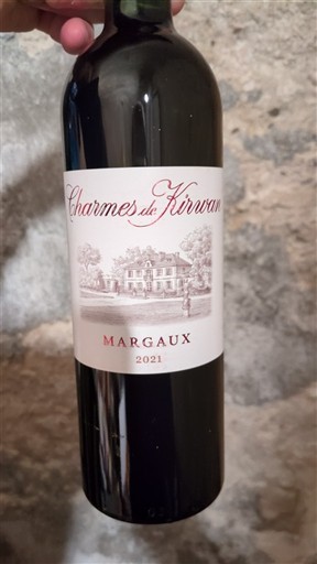 Bordeaux Margaux Grand Cru Charmes De Kirwan 2021