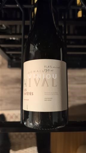 Québec Nespecifikováno Domaine Nival Les Entêtés 2023