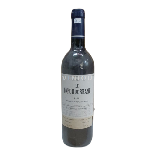 Bordeaux Margaux Château Branecantenac Le Baron de Brane 2000