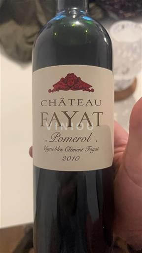Bordeaux Pomerol Château Fayat 2010