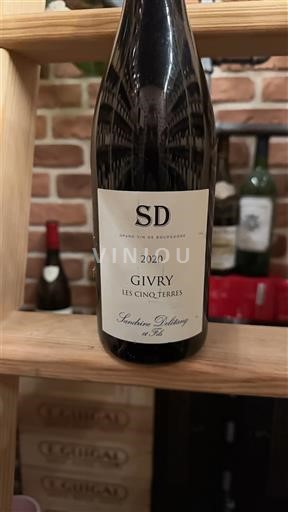 Burgundija Гиври Sandrine Deletang Et Fils Les Cinq Terres 2020