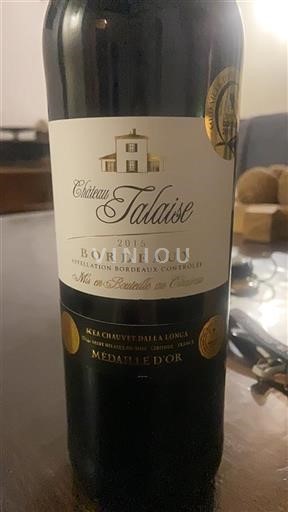 Bordeaux Château Talaise 2015