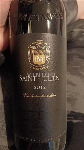 Burdeos Saint-Julien L. Métairie 2012
