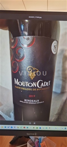 Bordo Baron Philippe De Rothschild Mouton Cadet 2019