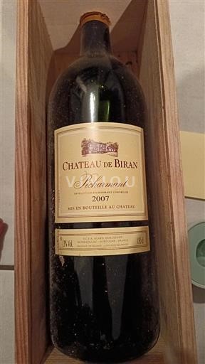 Südwestfrankreich Pécharmant Château Biran 2007