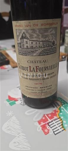 Bordeaux Puisseguin-saint-émilion Château Guibot La Fourvieille 1976