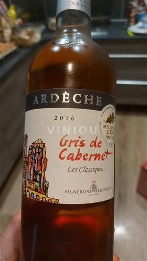 Alsace Ikke specificeret Vignerons Ardéchois Les Classiques 2016