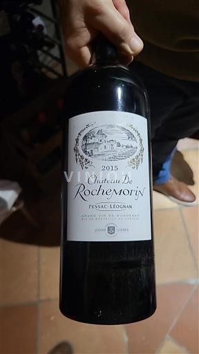 Bordoja Pessac-Léognan Château Rochemorin 2015