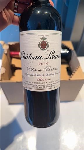 Bordeaux Côtes-de-Bordeaux Château Lauret Réserve 2019