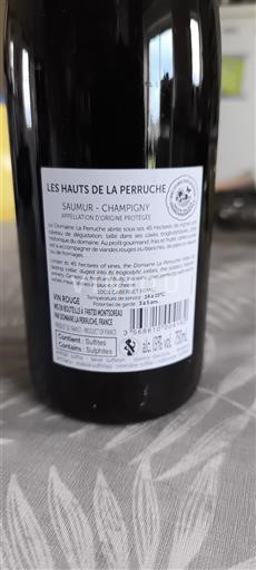 Vallée de la Loire Saumur-champigny Les Hauts De La Perruche 2023