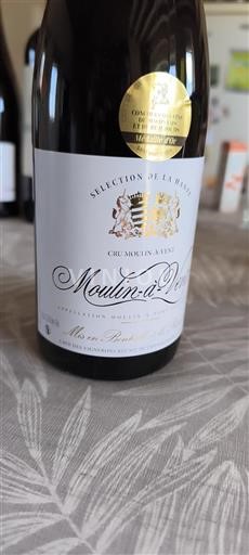 Beaujolais Moulin-à-vent Cave Des Vignerons Réunis De Chénas Sélection de la Hante 2023