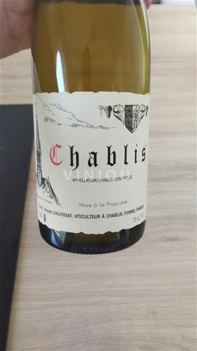 Bourgogne Chablis Vincent Dauvissat 2023