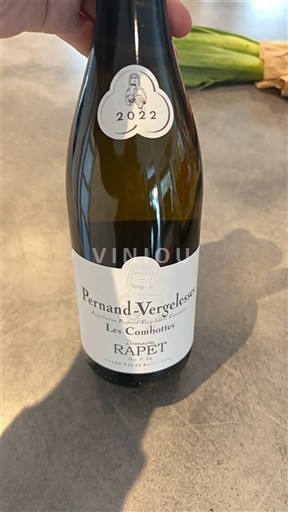 Burgundi Pernand-vergelesses Domaine Rapet Les Combottes 2022